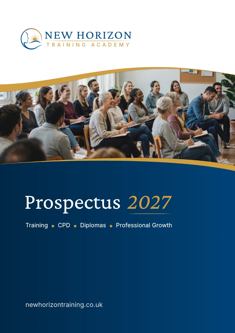 New Horizon Training Academy Prospectus 2027 cover